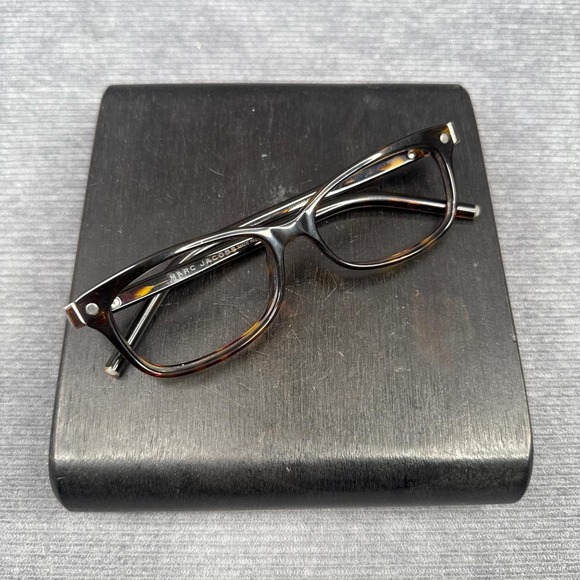Marc Jacobs MARC 72 086 140  Havana Tortoise Rectangular Y2k Eyeglasses Frames - Picture 11 of 15